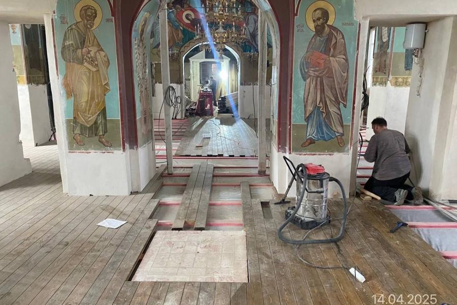 Церковь Сорока Севастийских мучеников в городе Печоры